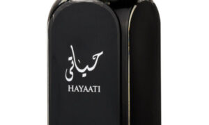 عطر ادکلن حیاتی لطافه (Lattafa Hayaati)، عطری ماندگار و لوکس با ترکیبی از نت‌های چوبی، گلی و مرکباتی که حس تازگی و جذابیت را به همراه دارد.