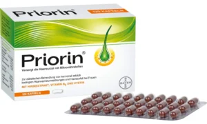 قرص ضد ریزش مو پریورین بایر آلمانی اصل، مکمل غذایی برای تقویت و جلوگیری از ریزش مو