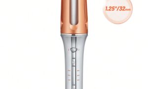 دستگاه فر کننده مو شیگلم SHEGLAM مدل 32 میلی متر با طراحی ارگونومیک و قابلیت تنظیم دما، مناسب برای ایجاد فرهای زیبا و طبیعی در موها.