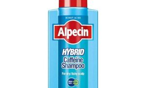 شامپو ضدریزش و آبرسان کافئین آلپسین مدل Hybrid