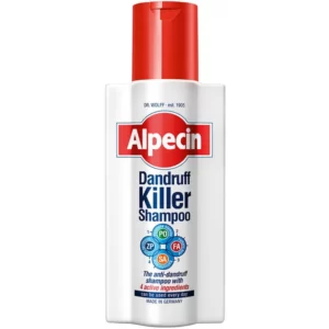 شامپو ضد شوره سر آلپسین مدل Dandruff Killer، حجم 250 میلی لیتر، مناسب برای کاهش شوره و تسکین پوست سر.