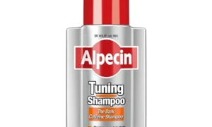 شامپو مو آلپسین مدل Tuning Dark با حجم 200 میلی‌لیتر، مخصوص موهای تیره و تقویت‌کننده رنگ مو.