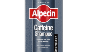 شامپو ضد ریزش مو آلپسین مدل C1 Caffeine با فرمول کافئین، به تقویت و جلوگیری از ریزش مو کمک می‌کند.