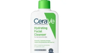 شوینده و آبرسان صورت سراوی 237 میل، مخصوص پوست‌های نرمال تا خشک، با خواص آبرسانی و پاکسازی عمیق پوست.