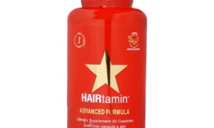 قرص تقویت کننده مو هیرتامین Advanced Formula – بسته 30 عددی برای رشد و استحکام موها