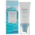 کرم ضد آفتاب سنتلا مدل 1004، بدون رنگ، SPF 50، حجم 50 میلی‌لیتر، بافت سرمی و مناسب پوست حساس